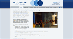 Desktop Screenshot of jacobsonpaint.com